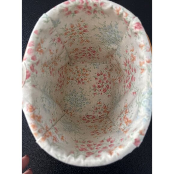 Longaberger Handcrafted Mothers Day Basket with Fabric liner, Insert and Tag - Picture 13 of 16